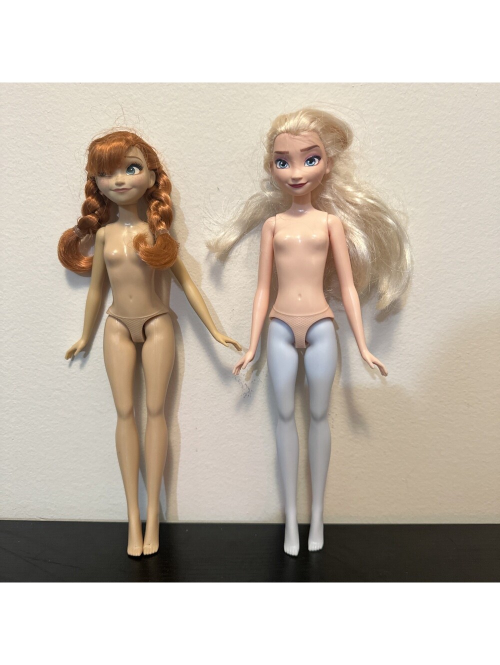 Lot FROZEN 2 II ELSA & ANA NUDE DOLL Royal Shimmer 2018 HASBRO DISNEY PRINCESS